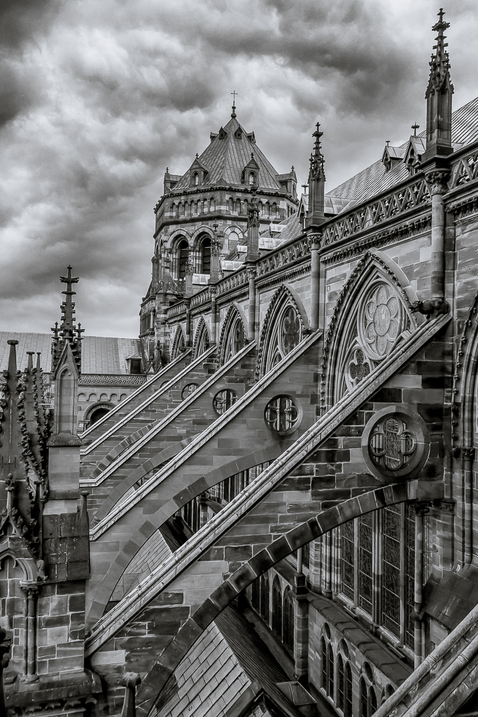 Buttresses of Strasbourg Cathedral by Lou McLove (Groups 85 & 92)